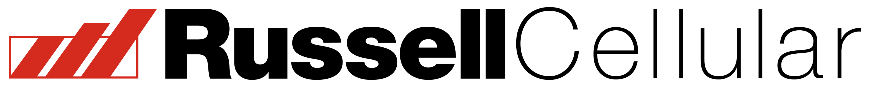 Russell Cellular logo Horizontal