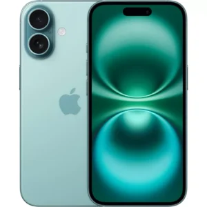 iPhone 16 Teal Dual Front