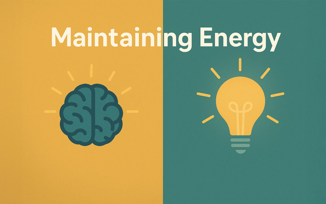 Maintaining Energy