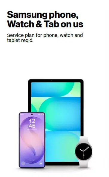 Samsung Watch & Tab On Us