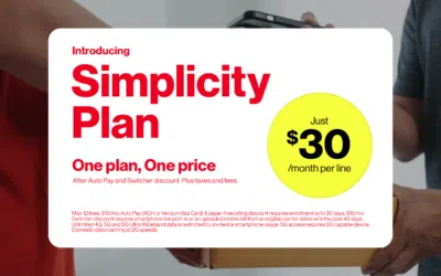Verizon Simplicity Plan: The Easiest, Most Affordable Wireless Option Yet