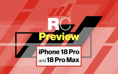 RC Preview: Apple iPhone 18 Pro and iPhone 18 Pro Max