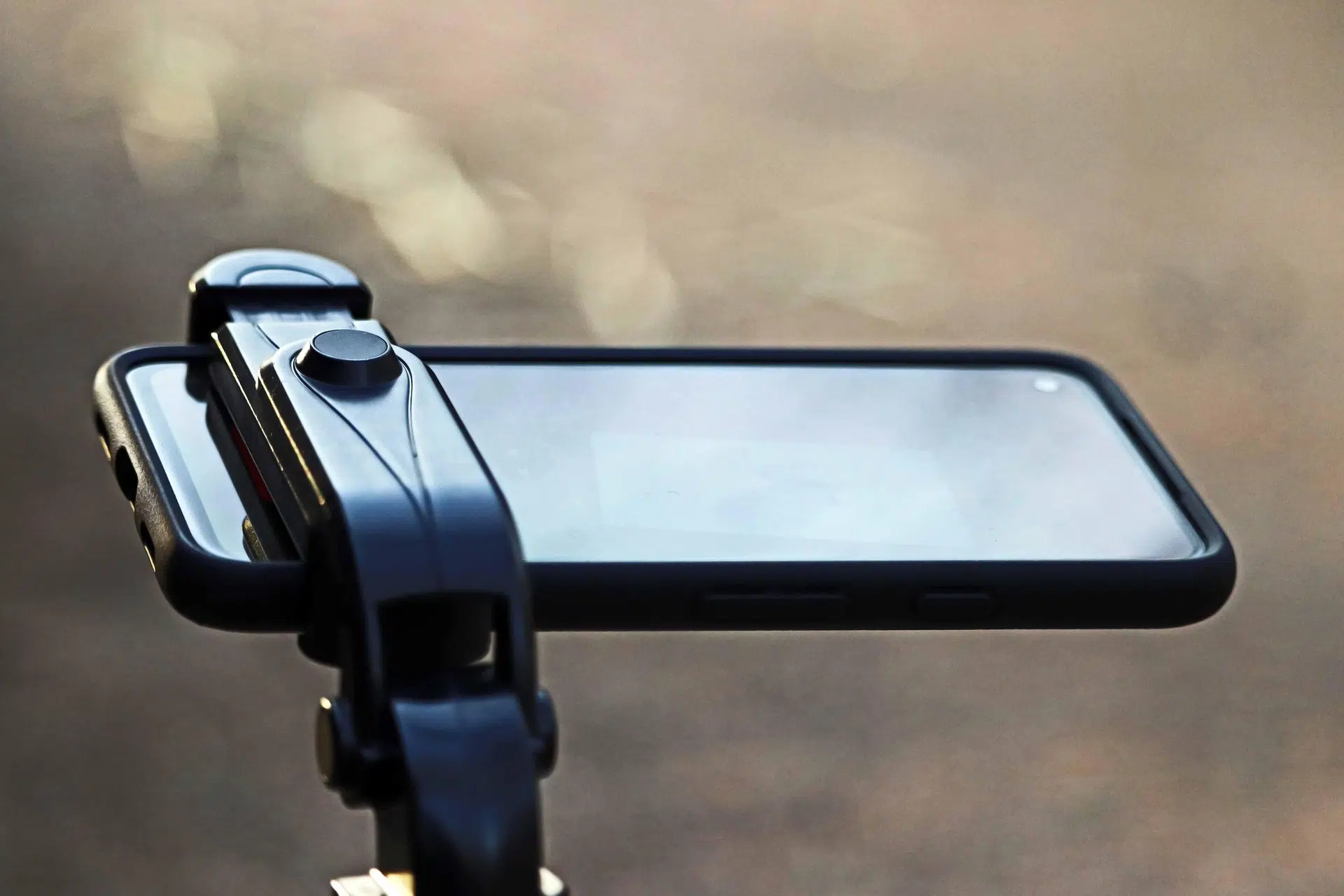 tech tips setting camera timer - smartphone with tripod grip blog october 2026