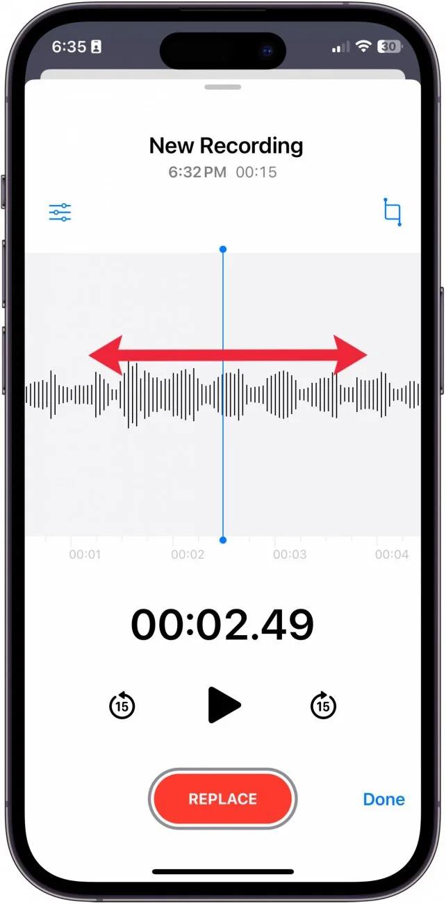 voice memo screen - rc blog october 2026